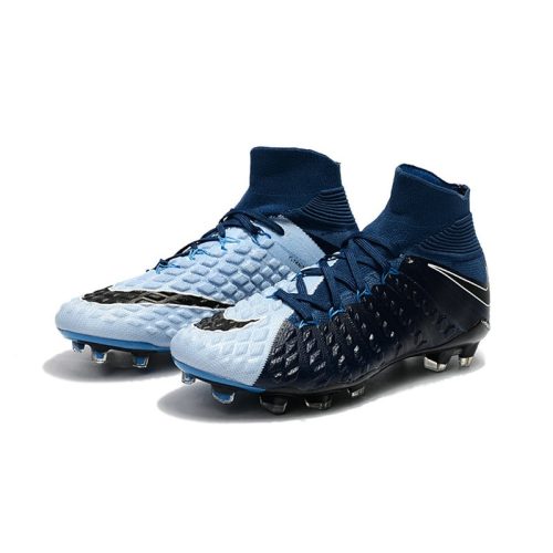 fodboldstøvler Nike Phantom Hypervenom 3 Elite DF FG - Sort Hvid_8.jpg